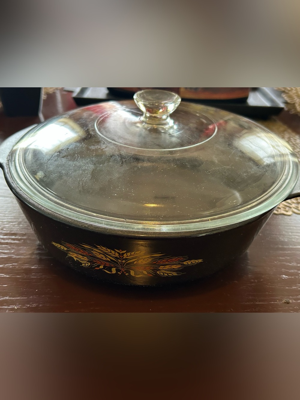 Vintage Anchor Hocking Casserole Dish